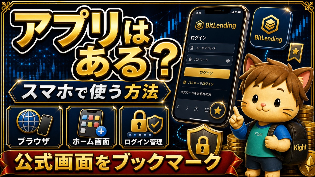 ビットレンディングアプリ