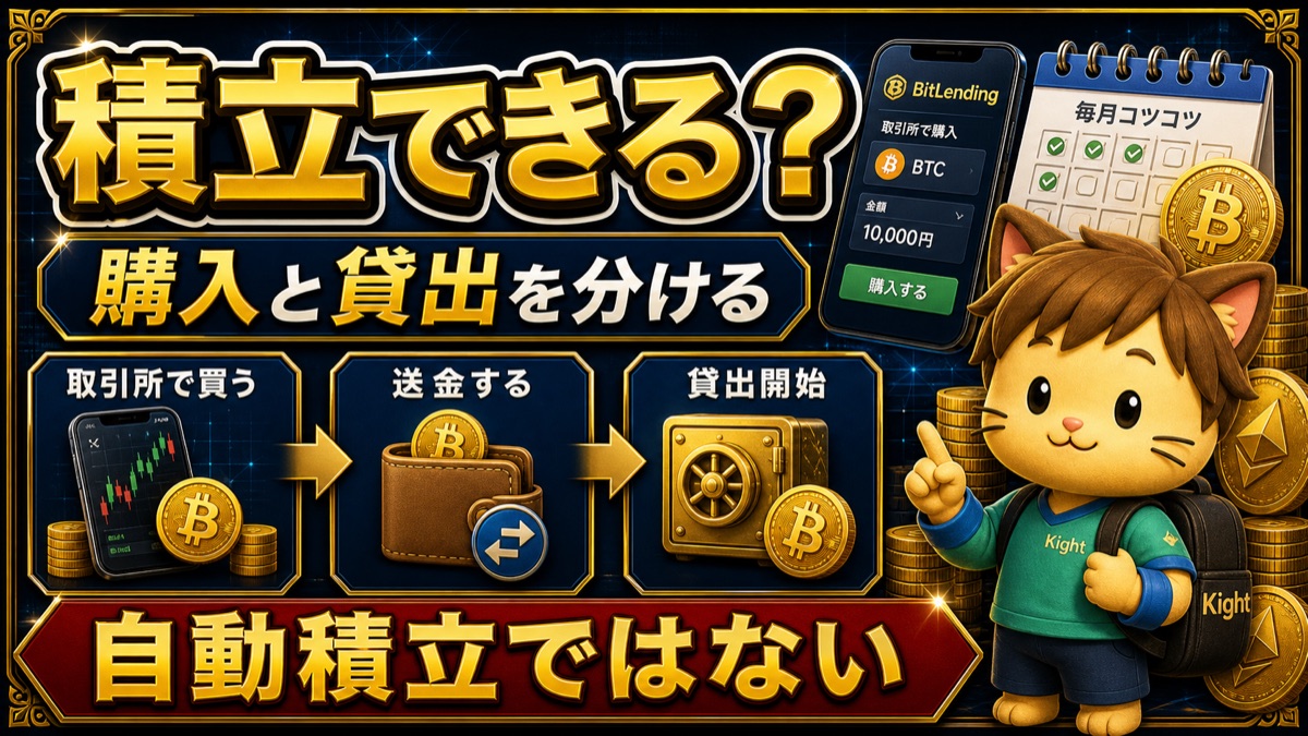 ビットレンディング積立